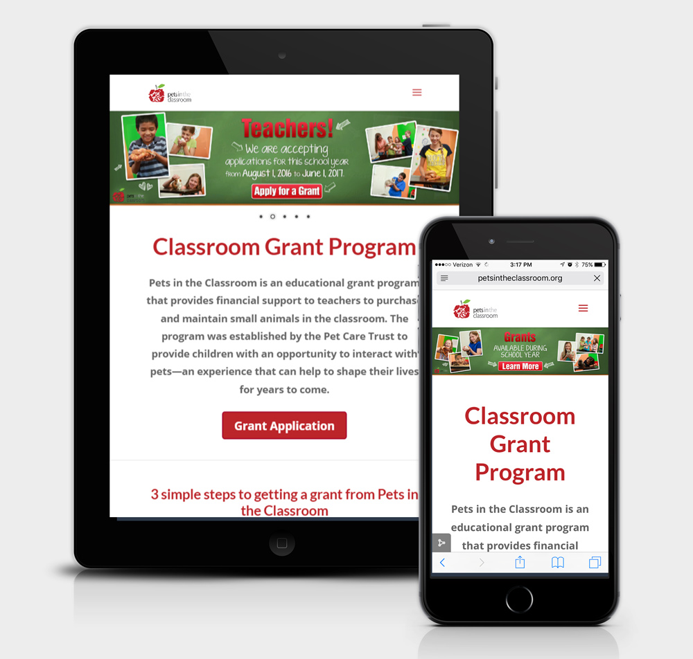 Web Design Portfolio Pets in the Classroom Web Design Portfolio Pets in the Classroom