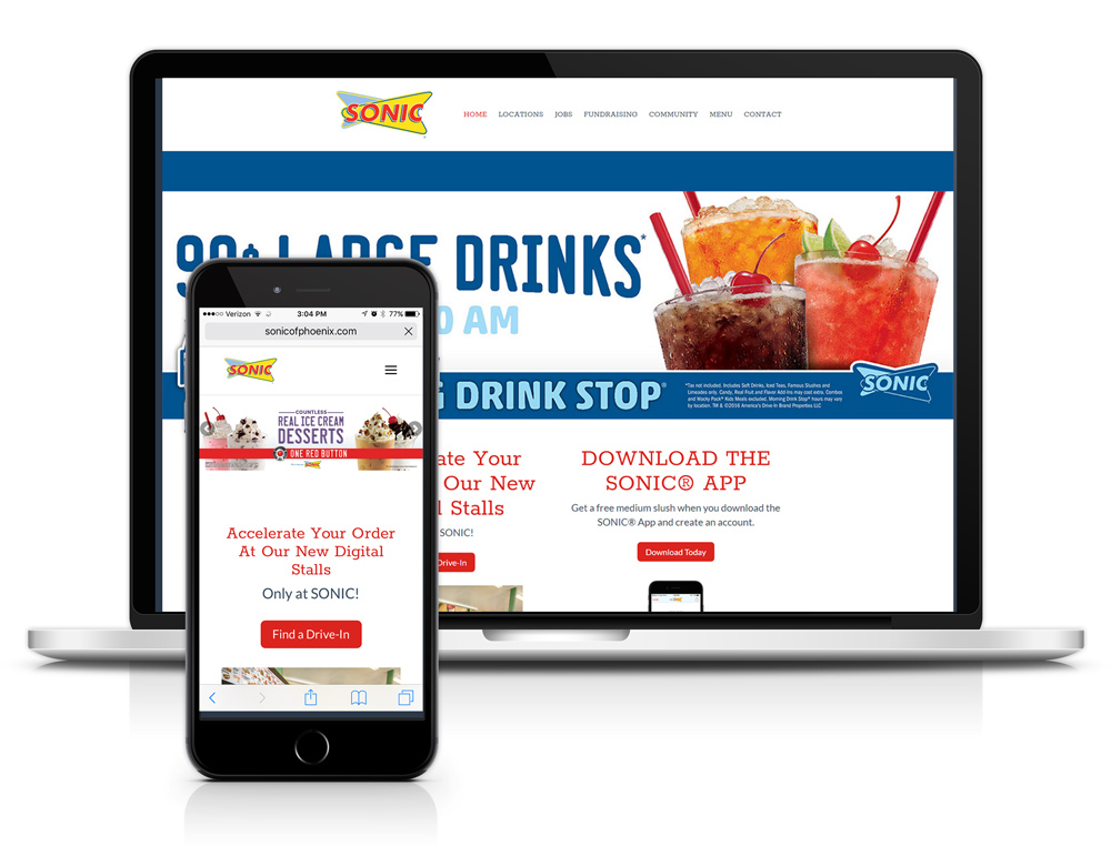 Web Design Portfolio Sonic of Phoenix Web Design Portfolio Sonic of Phoenix