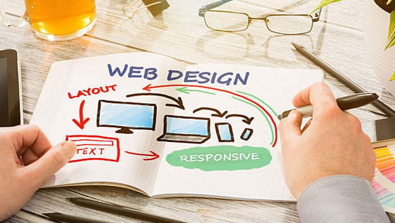 website redesign graphic