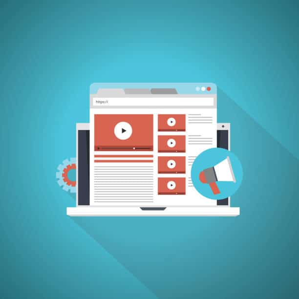 webpage and marketing graphic