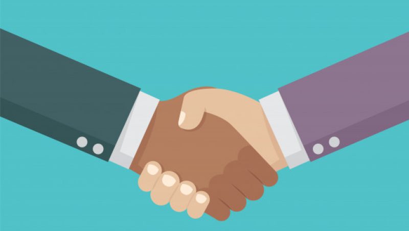 handshake graphic