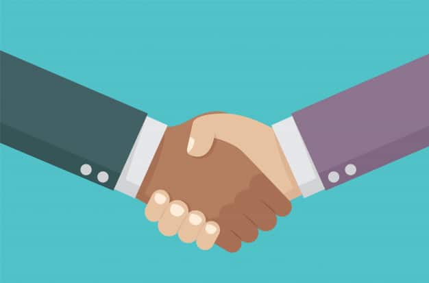 handshake graphic