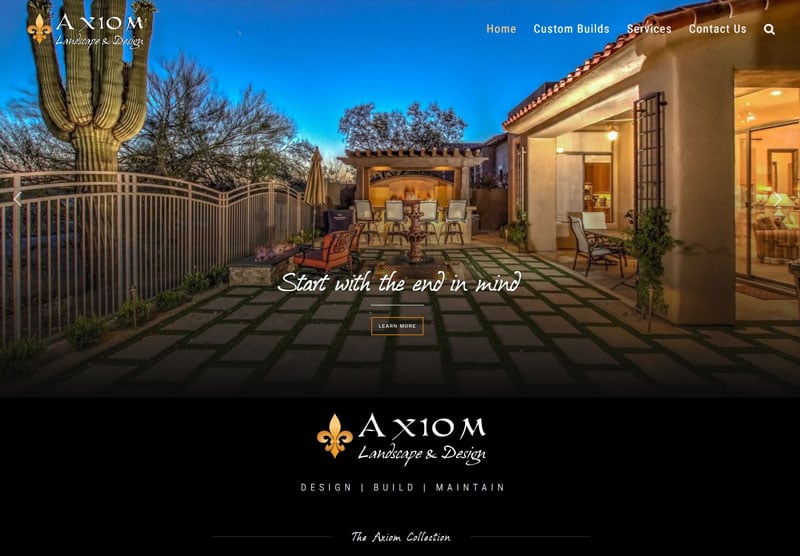 portfolio-axiom-browser Axiom desktop snapshot