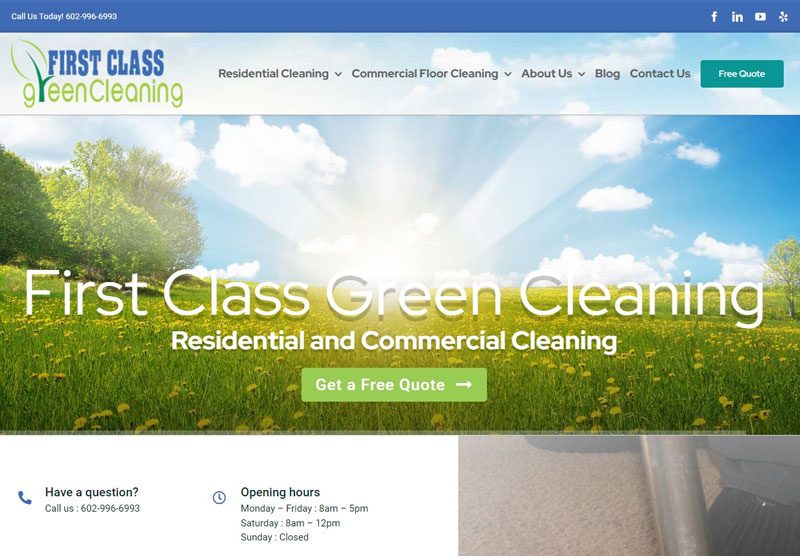 First Class Green Cleaning First Class Green Cleaning