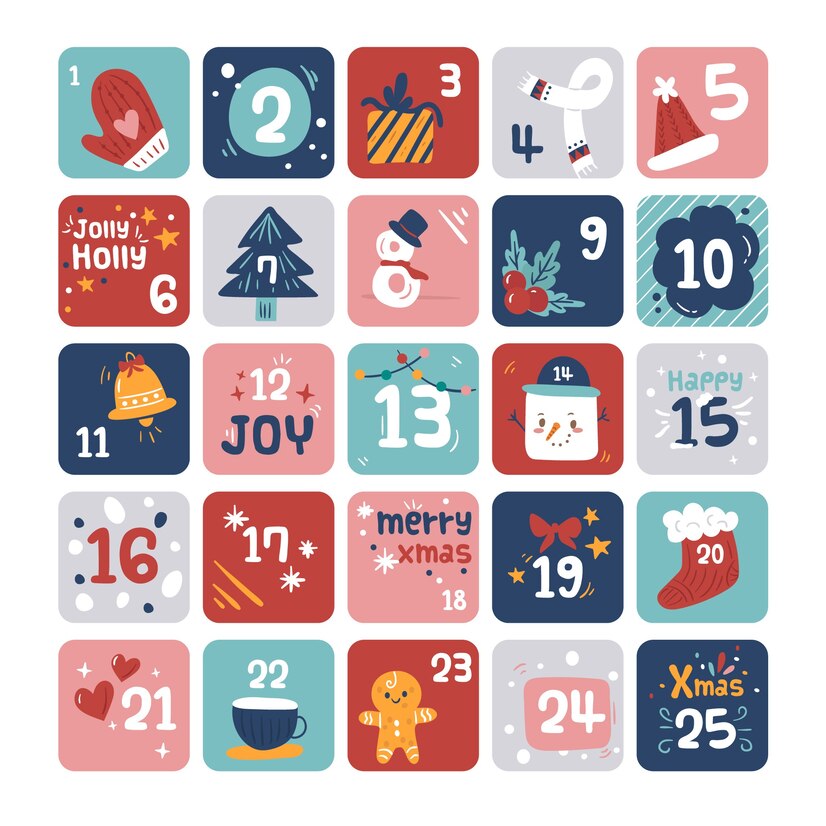 Holiday Social Media Posting Calendar
